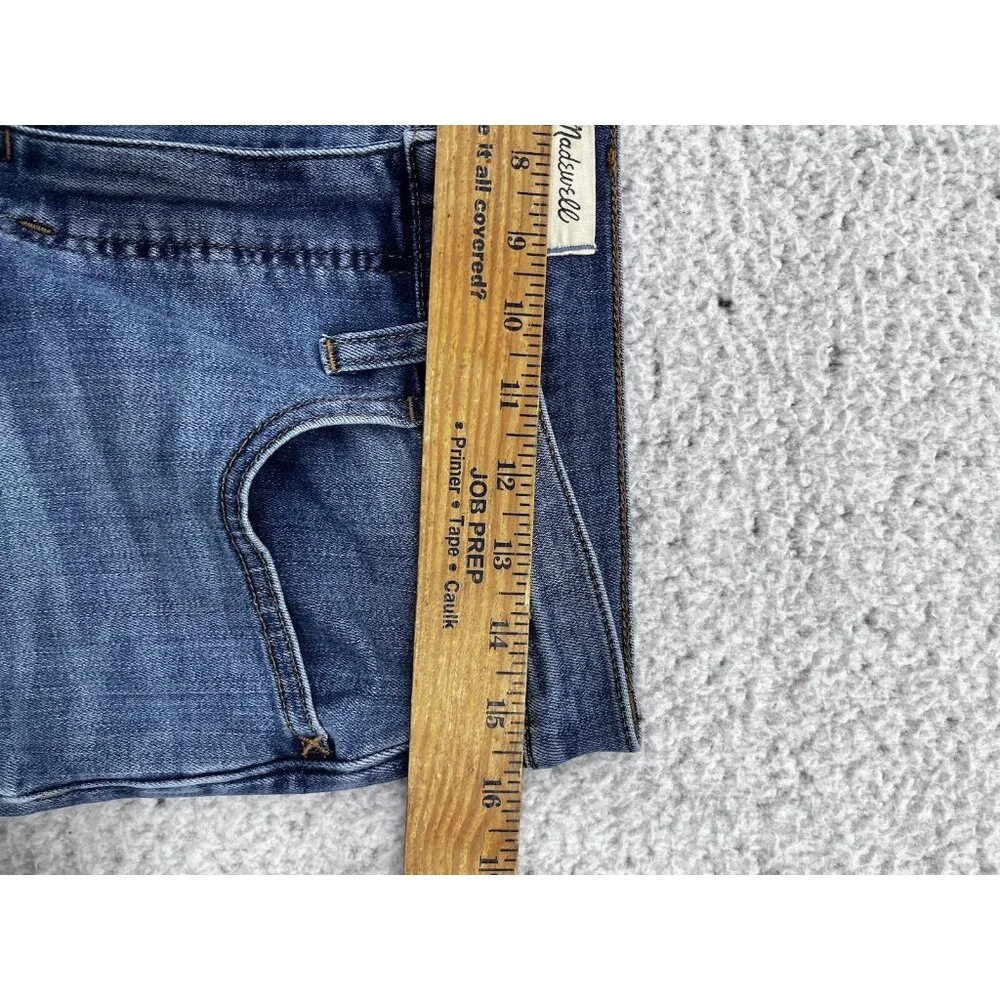 Madewell Jeans Womens 29 9" Mid-Rise Skinny Blue Medium Wash - Picture 5 of 10